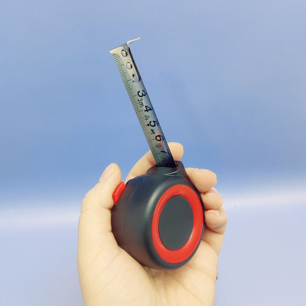 Рулетка Дрезден 3м / Рулетка измерительная с ремешком и зажимом для ремня